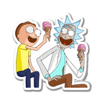 Rick and Morty Icecream Sticker