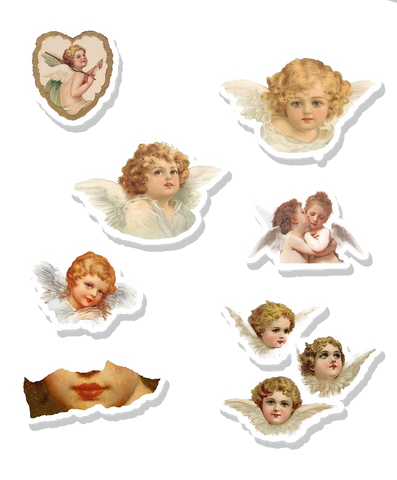 Cutey babys sticker sheet